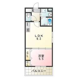 平野駅 徒歩15分 3階の物件間取画像